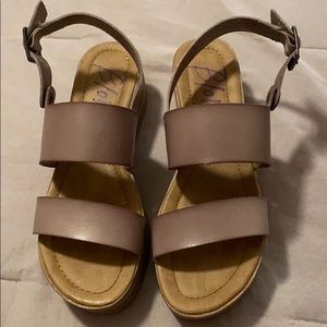 Blowfish platform sandals